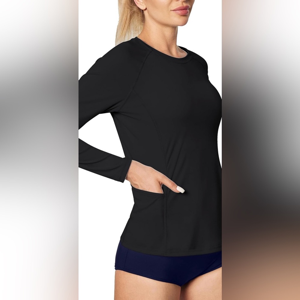 Rash Guard for Women UPF 50+ UV Protection / Long Sleeve Workout Top